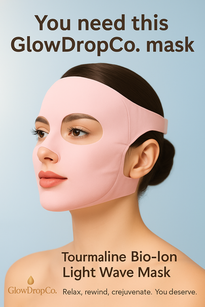 Tourmaline Bio-Ion Light Wave Mask,